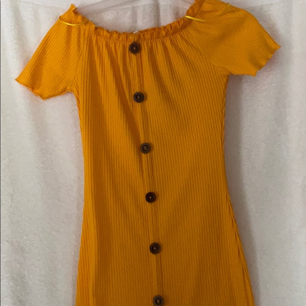 Yellow dress